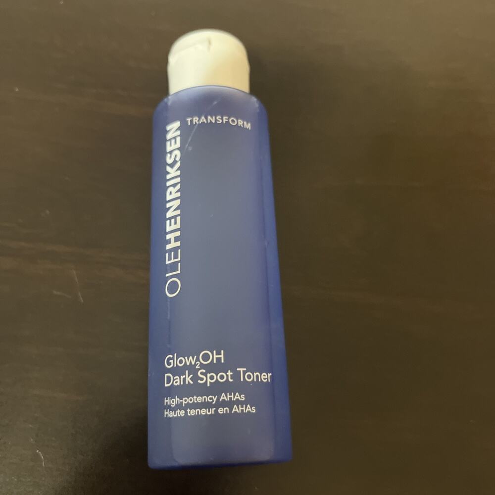Ole Henriksen Glow2OH Dark Spot Toner 2.2 oz Travel Size NWOB